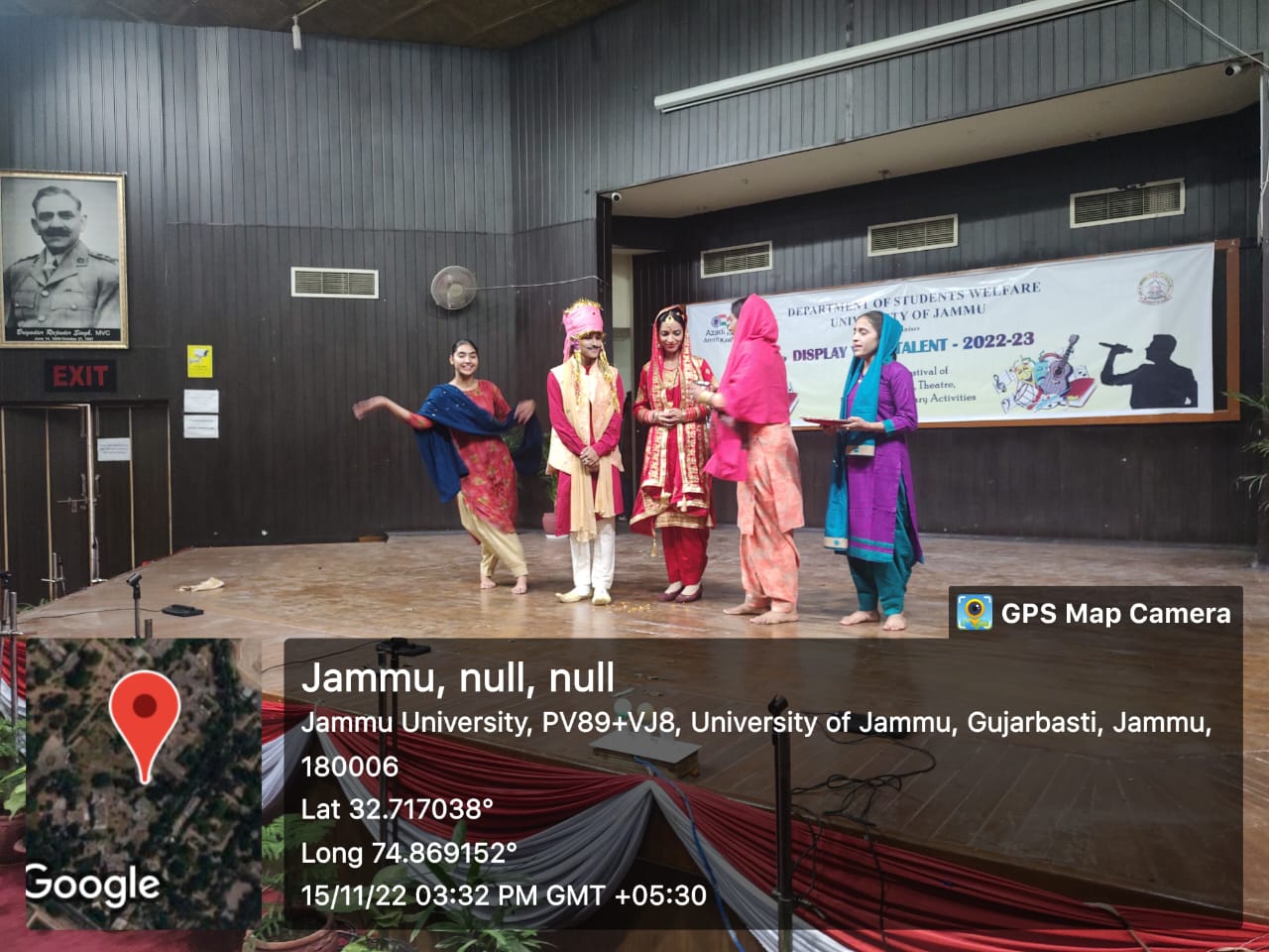 GCW Udhampur participated in events under  Display Your Talent-2022-2023 at University of Jammu