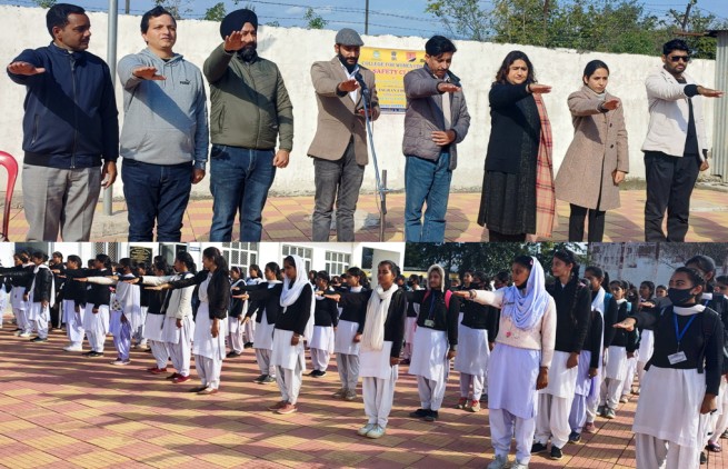 Awareness program on Road Safety held at GCW Udhampur