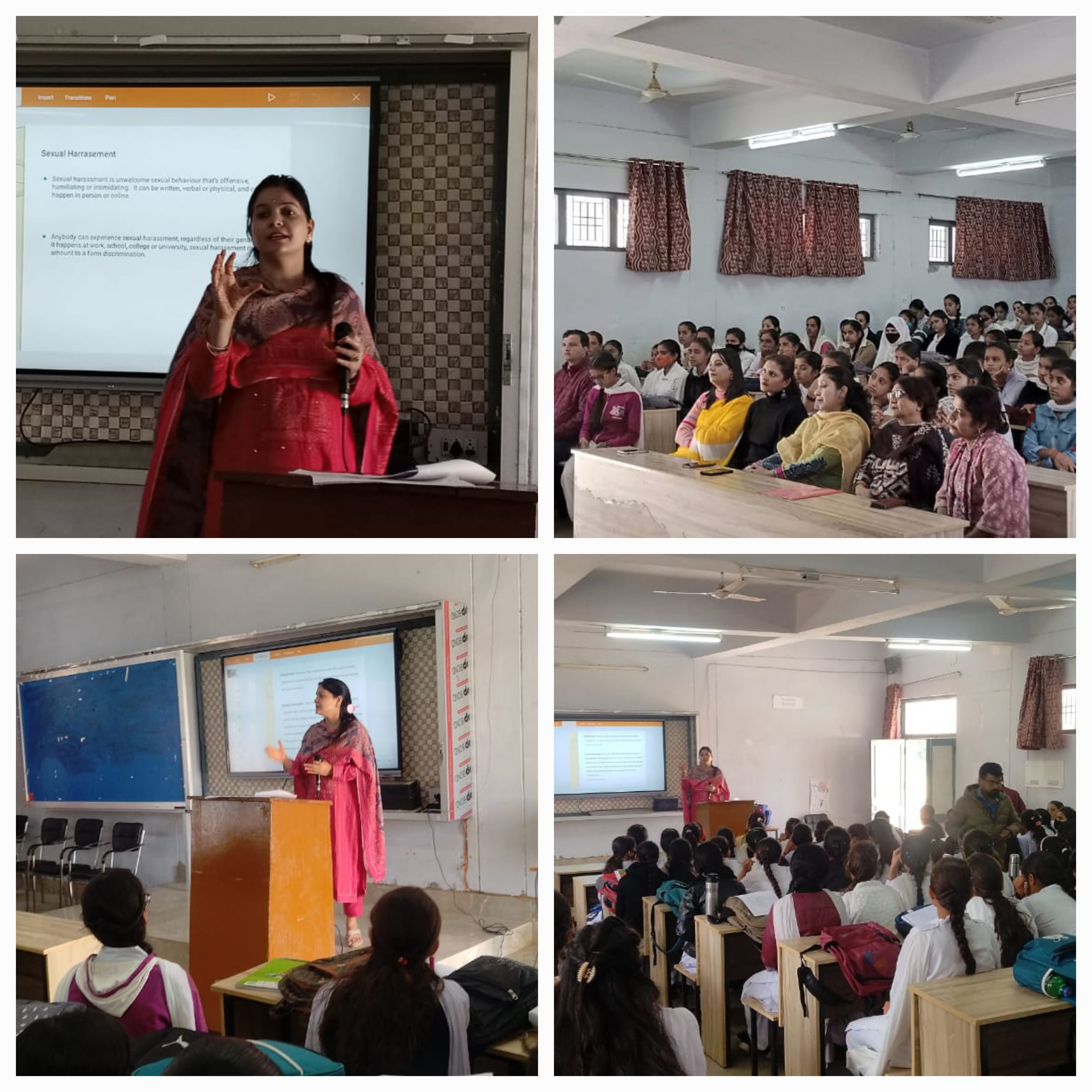 Lecture on Gender Sensitization and Sexual Harassment