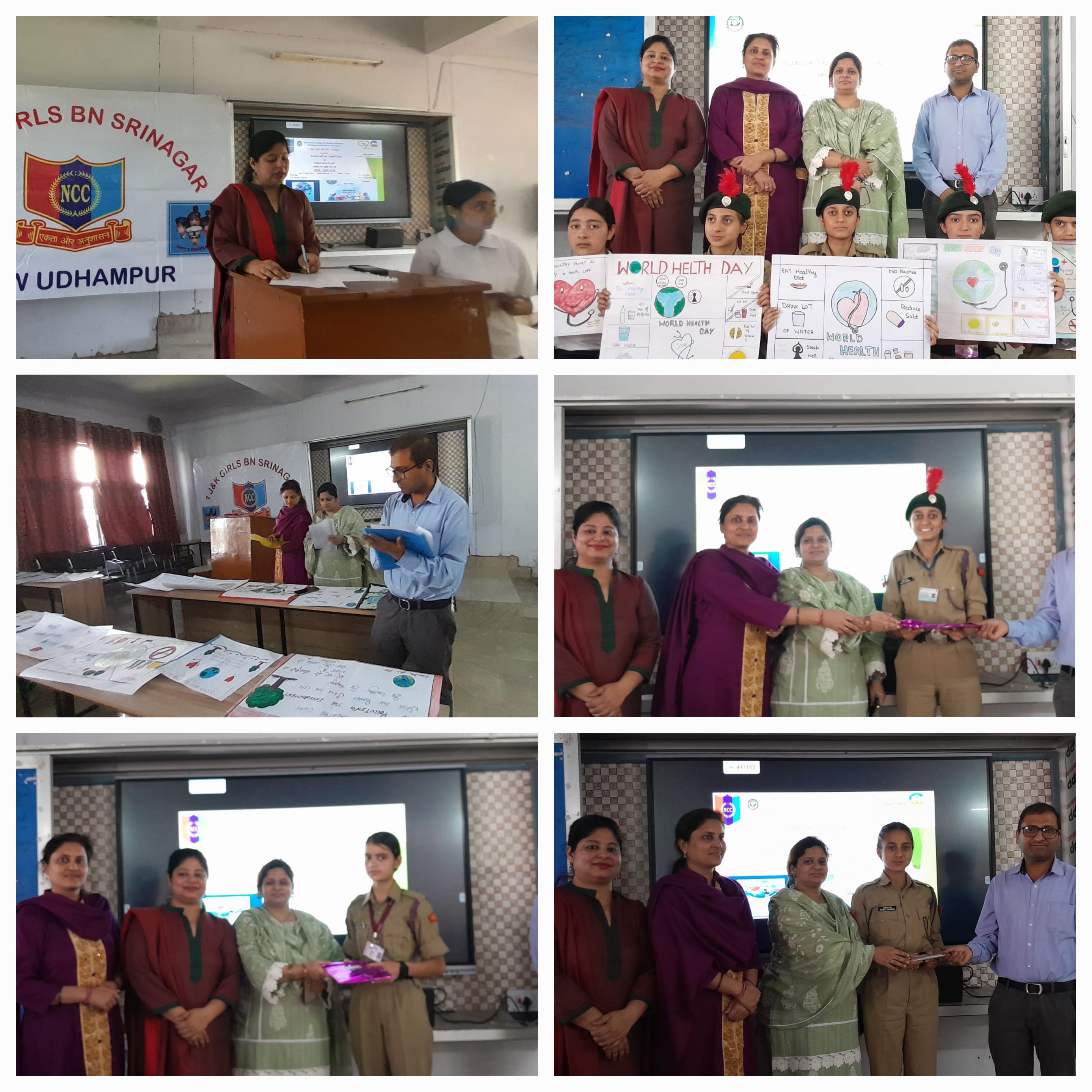 GCW Udhampur observes World Health Day