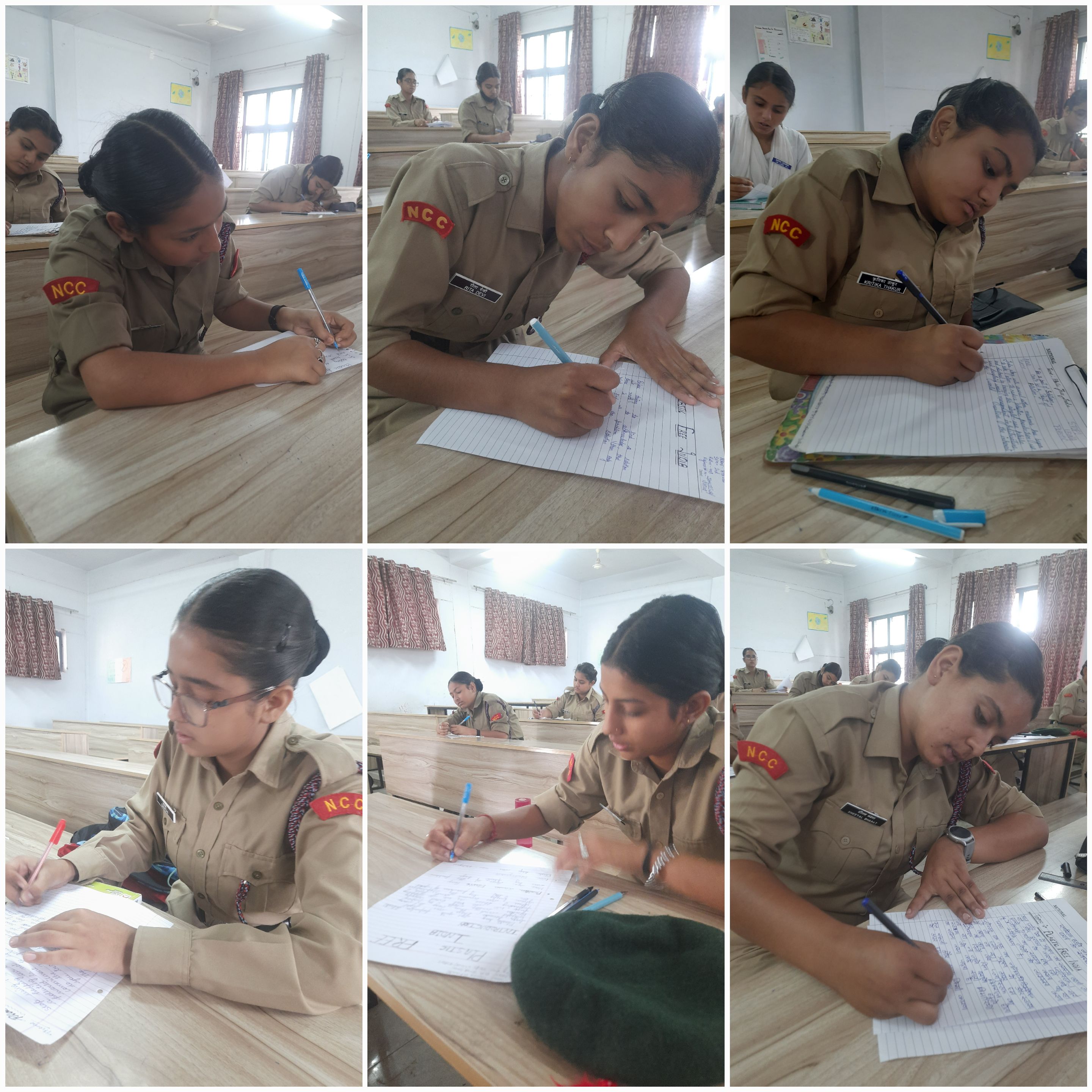 NCC Unit of GCW Udhampur organised Essay Writing competition under Mission Life for Environment